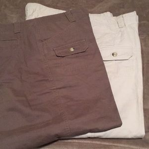 Columbia capri length pants 2 for 1